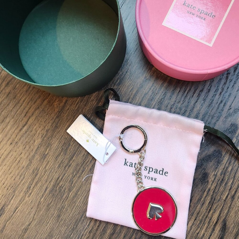 New Kate Spade hot chili keychain